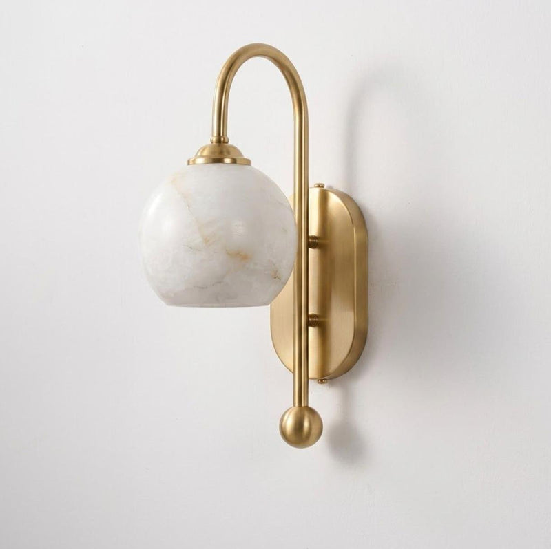 Juliet Alabaster Wall Sconce – detail 2