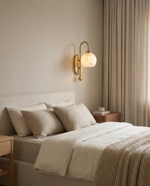 Juliet Alabaster Wall Sconce