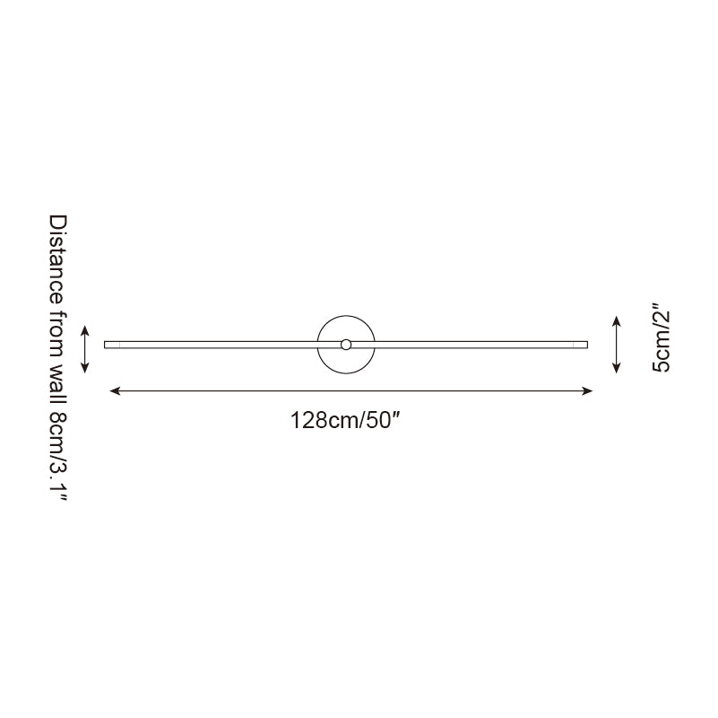 Kady Linear Disc Wall Lamp
