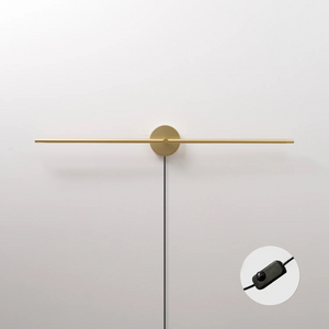 Kady Linear Disc Plug In Wall Lamp