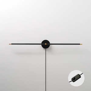 Kady Linear Disc Plug In Wall Lamp