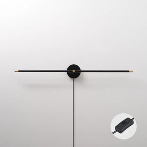 Kady Linear Disc Plug In Wall Lamp