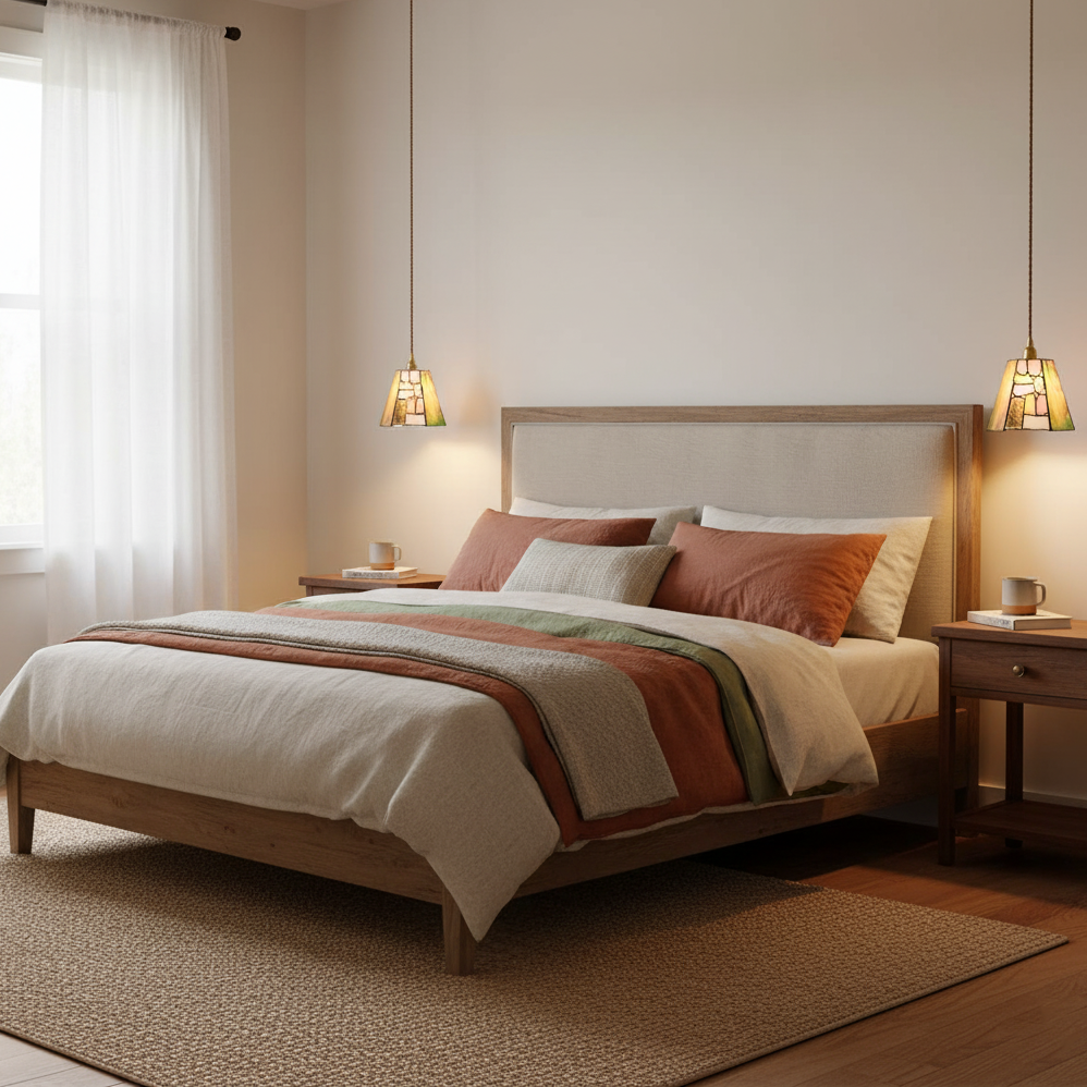 Kalco Glass Pendant Light