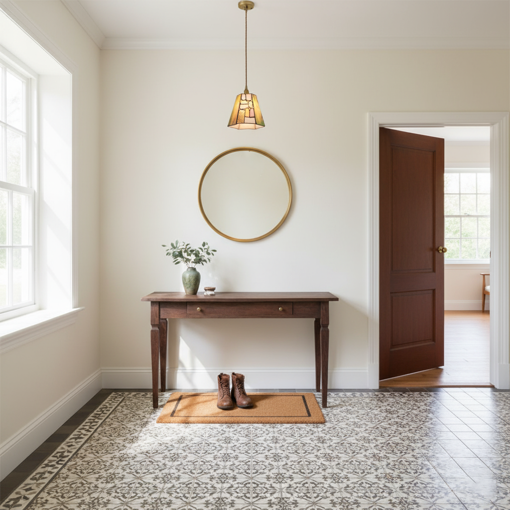 Kalco Glass Pendant Light