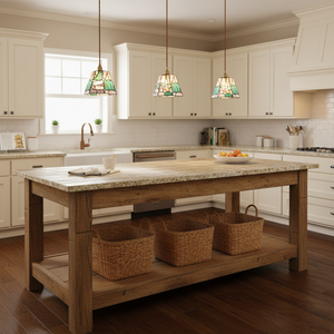 Kalco Glass Pendant Light