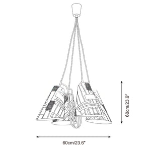 Kalevia Pattern Chandelier
