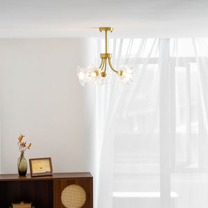 Kalin Flower Glass Chandelier