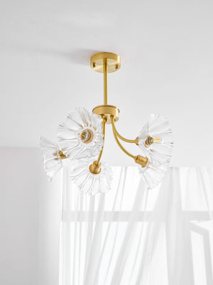 Kalin Flower Glass Chandelier