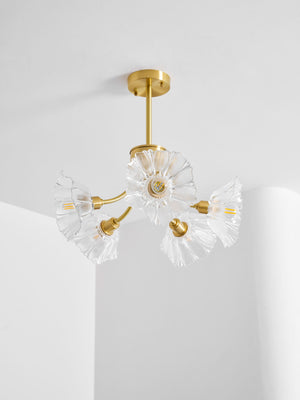 Kalin Flower Glass Chandelier
