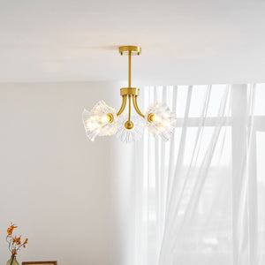 Kalin Flower Glass Chandelier