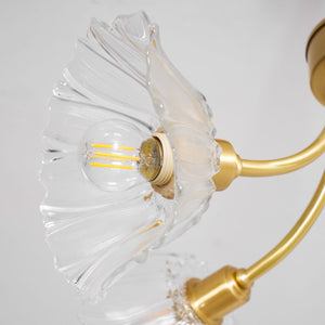 Kalin Flower Glass Chandelier