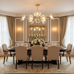 Kalin Flower Glass Chandelier
