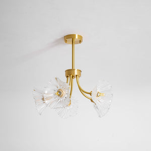 Kalin Flower Glass Chandelier