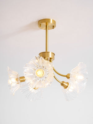 Kalin Flower Glass Chandelier