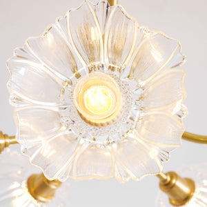 Kalin Flower Glass Chandelier