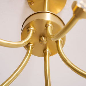 Kalin Flower Glass Chandelier