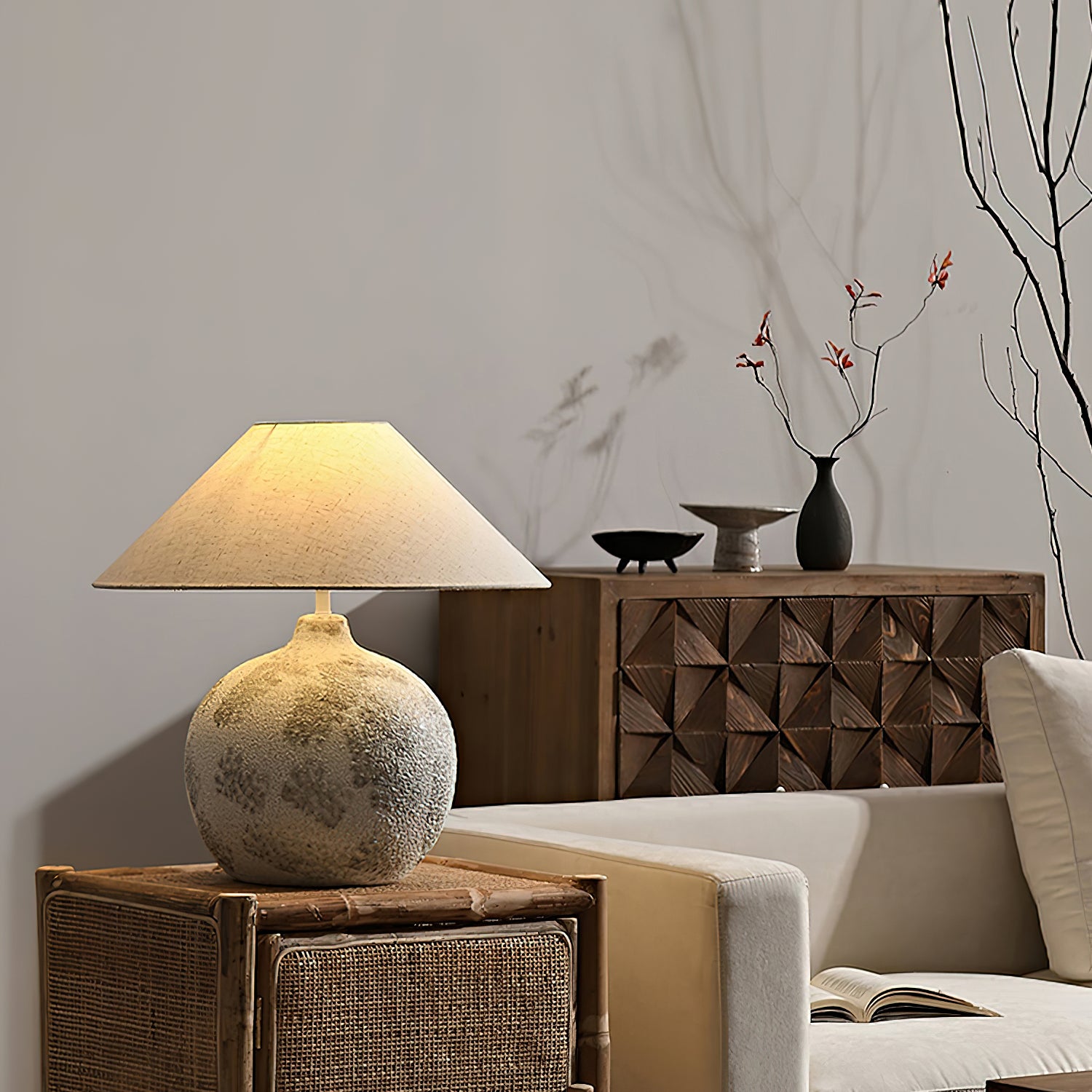Kaliyu Ceramics Table Lamp 19.6″