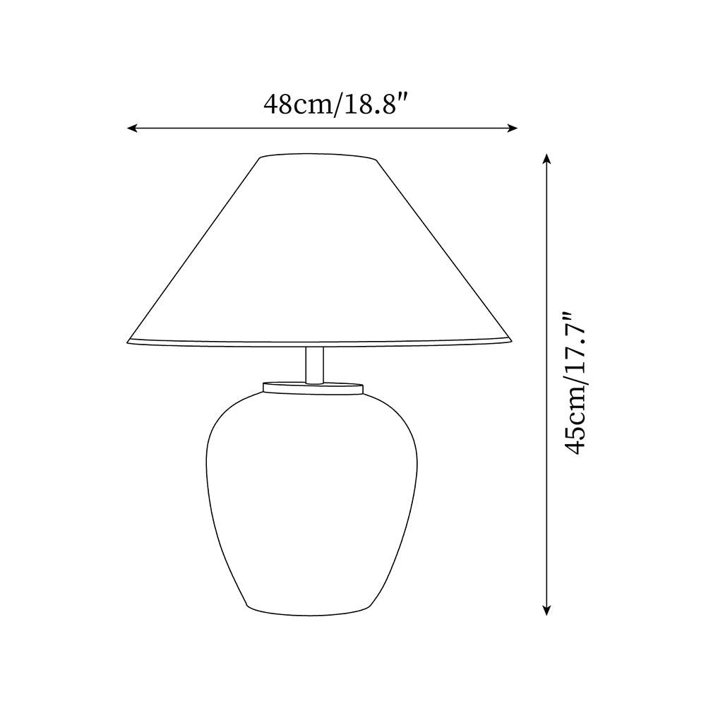 Kaliyu Table Lamp 18.8″- 17.7″ - Docos