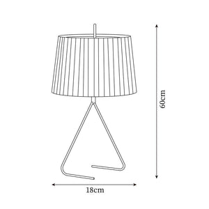 Kalmar Table Lamp 7″- 23.6″ - Docos