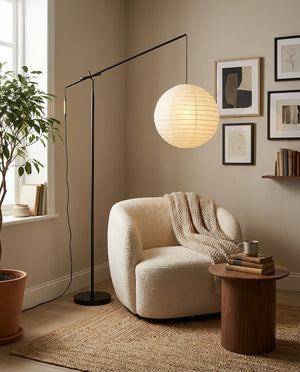 Kanso Paper Floor Light