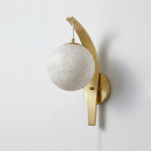 Karo Alabaster Wall Sconce