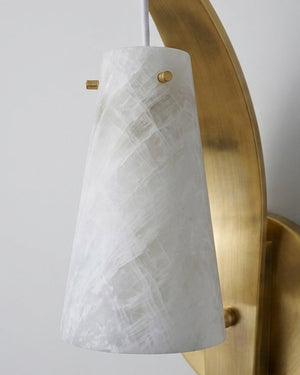 Karo Alabaster Wall Sconce