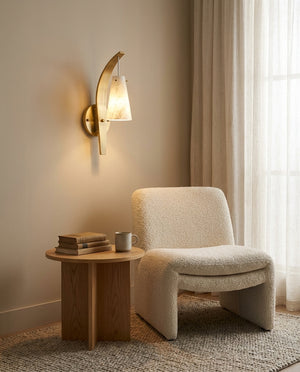 Karo Alabaster Wall Sconce
