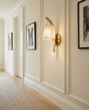 Karo Alabaster Wall Sconce