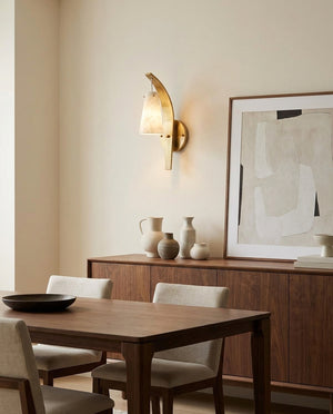 Karo Alabaster Wall Sconce
