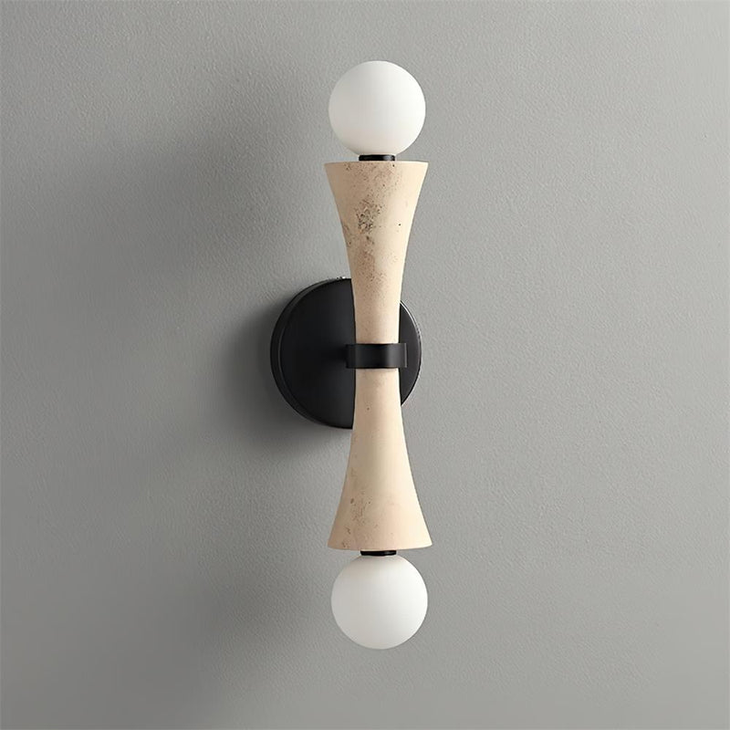 Katia Travertine Wall Lamp – detail 2