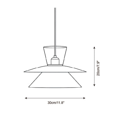 Kaviro Pendant Lamp — Dimension drawings 2
