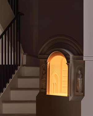 Kavya Plaster Recessed Wall Light
