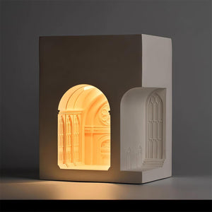 Kavya Plaster Recessed Wall Light