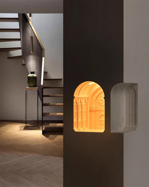 Kavya Plaster Recessed Wall Light