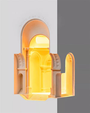 Kavya Plaster Recessed Wall Light