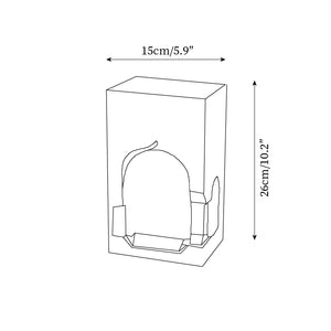Kavya Plaster Recessed Wall Light