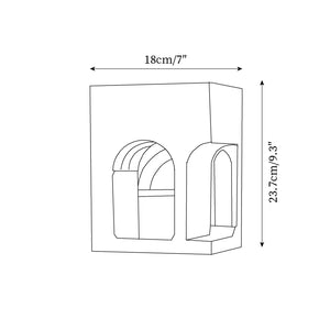 Kavya Plaster Recessed Wall Light