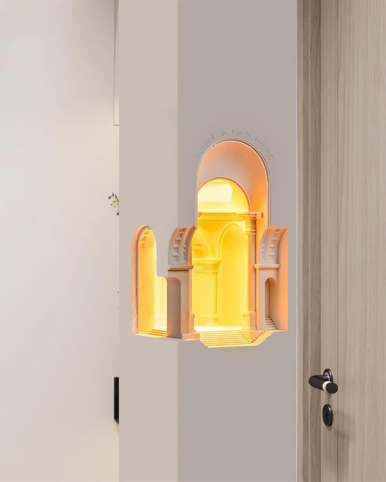 Kavya Plaster Recessed Wall Light