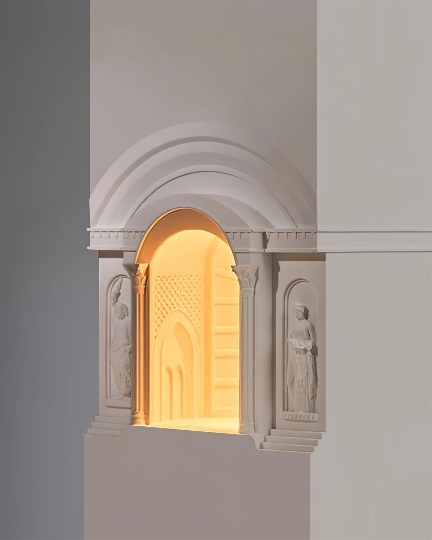 Kavya Plaster Recessed Wall Light