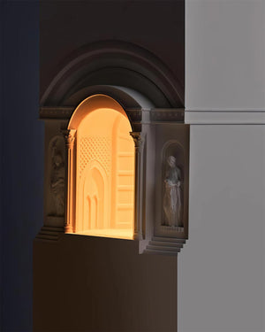 Kavya Plaster Recessed Wall Light