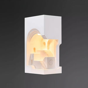 Kavya Plaster Recessed Wall Light
