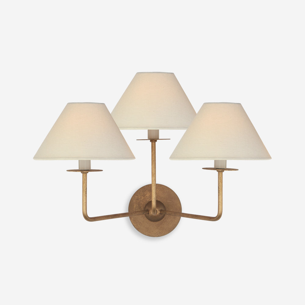 Kelley Medium Triple Wall Lamp