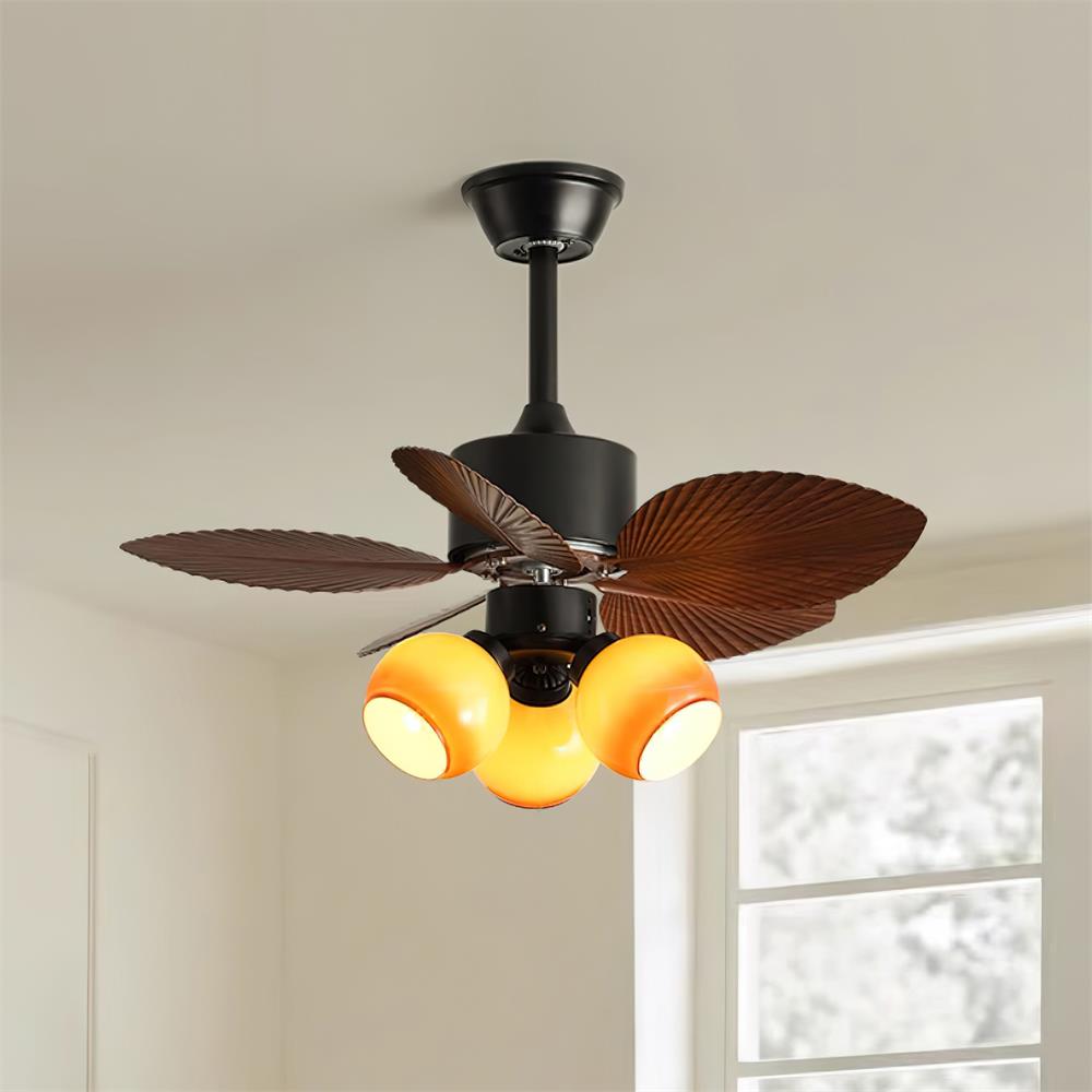 Keltic Leaf 29.5″ Ceiling Fan Light