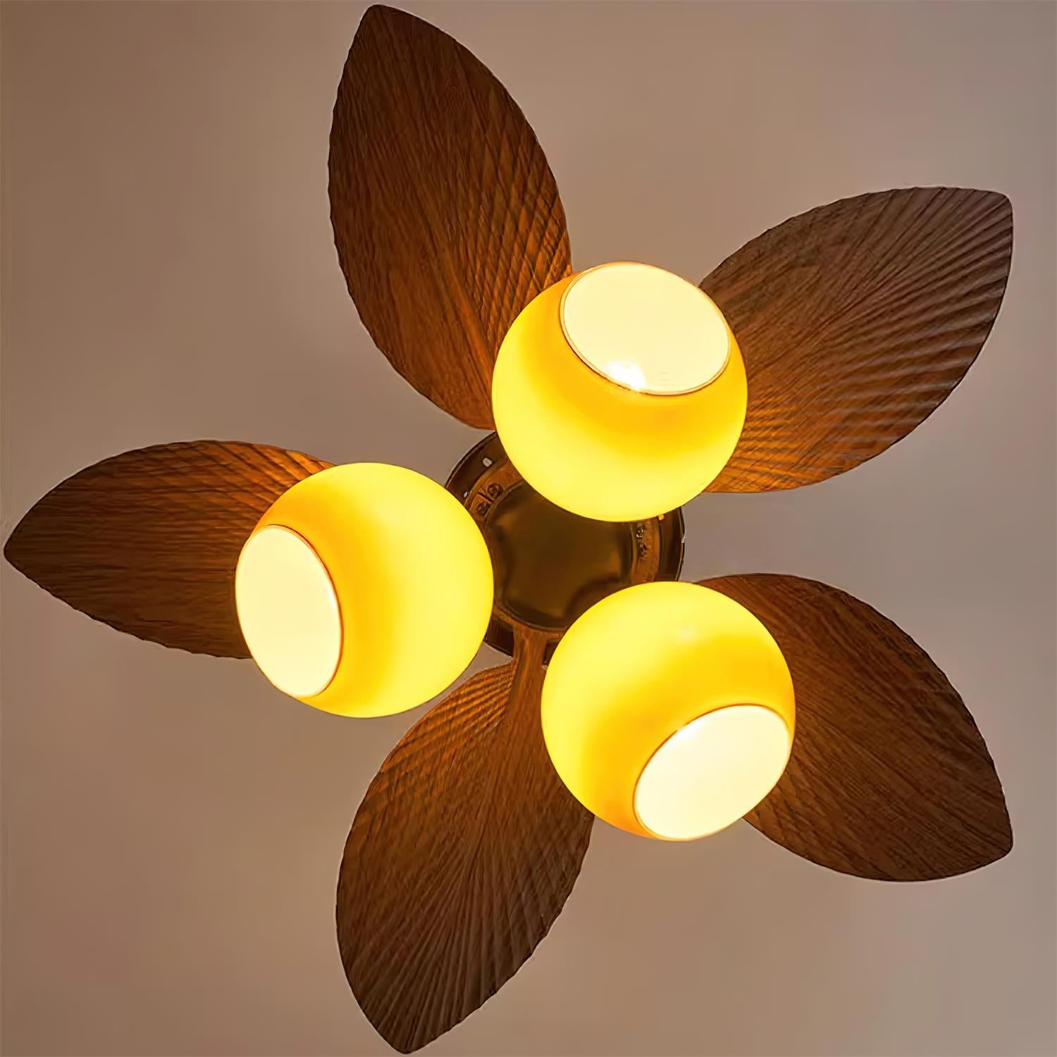 Keltic Leaf 29.5″ Ceiling Fan Light