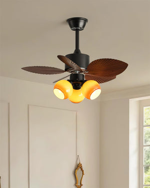 Keltic Leaf 29.5″ Ceiling Fan Light