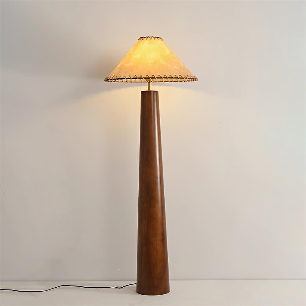 Kibo Wood Floor Lamp 21.6″- 61″ - Docos