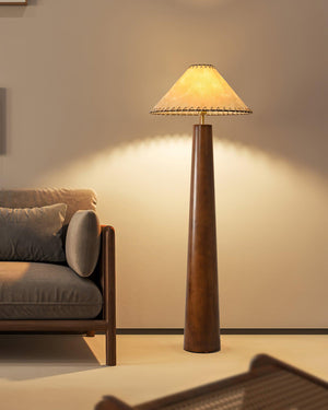 Kibo Wood Floor Lamp 21.6″- 61″ - Docos