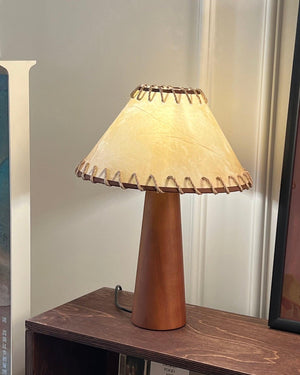 Kibo Wood Table Lamp 15.7″