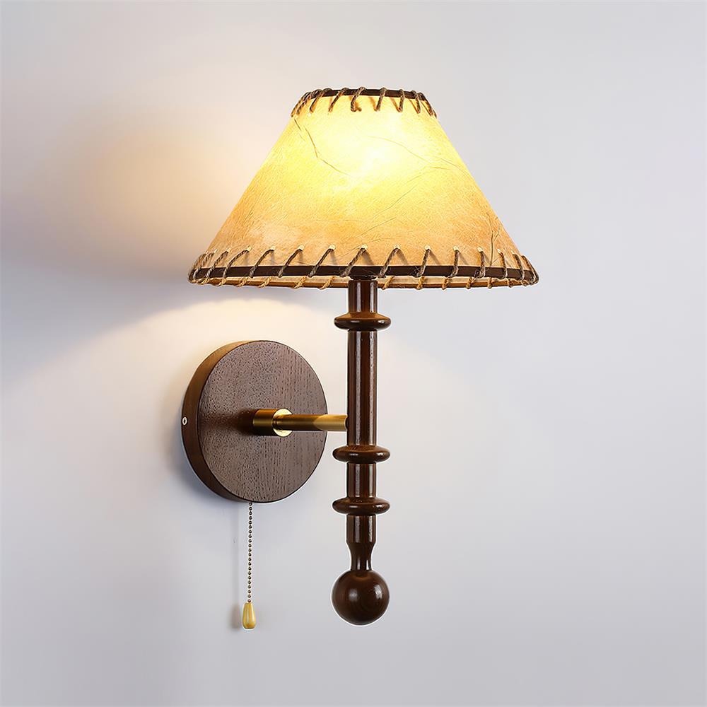 Kibo Wood Wall Lamp 11.8″- 17.7″