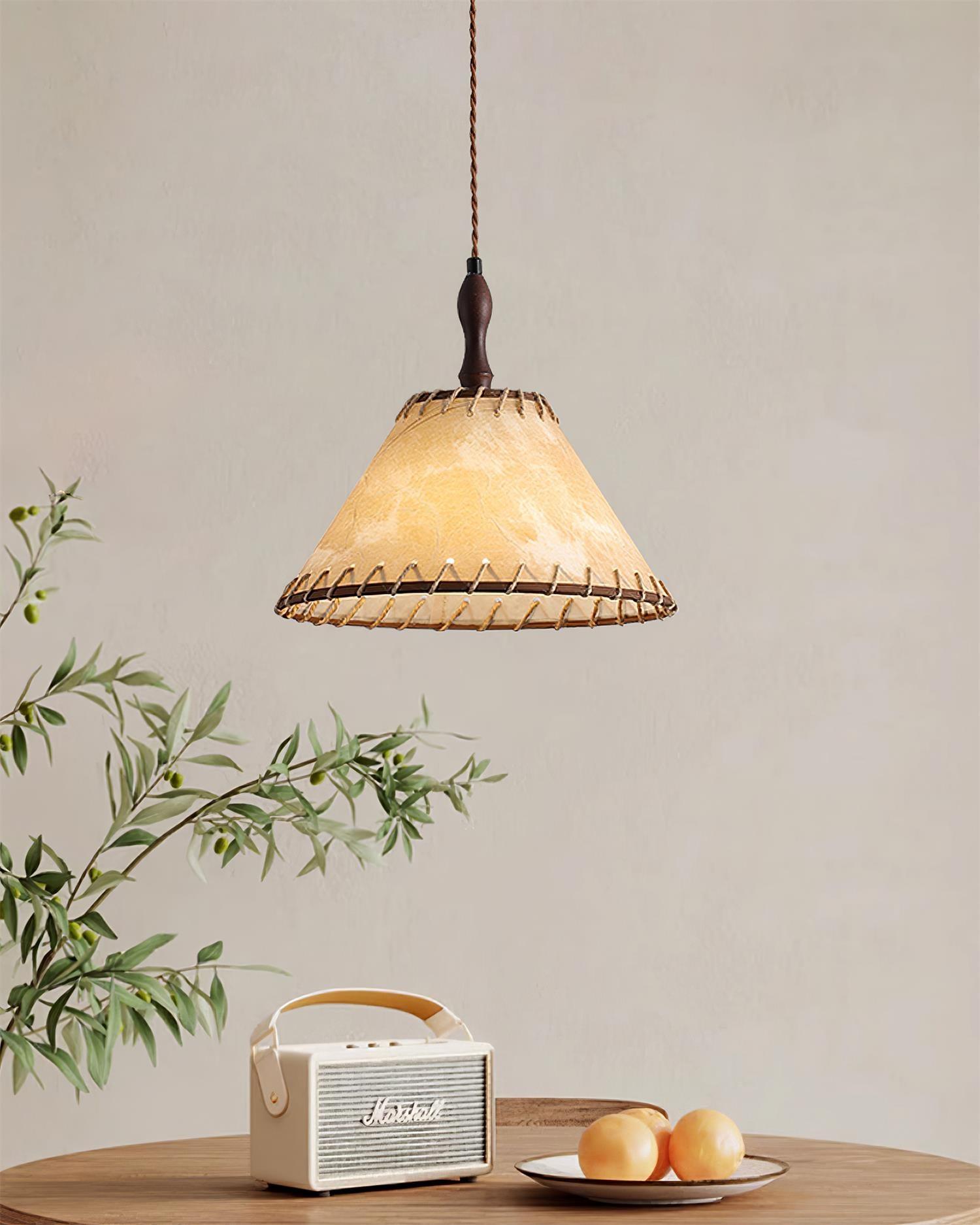 Kiko Fabric Pendant Lamp 11.8″- 10.2″ - Docos